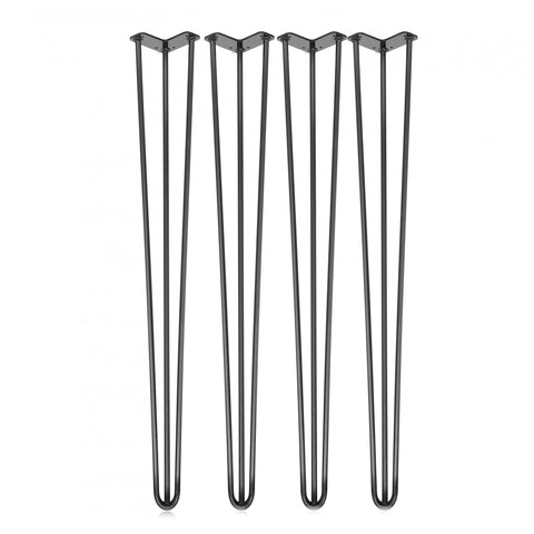 102cm - Round Bar Hairpin Leg Set