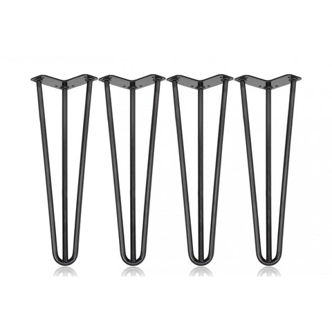 40cm - Round Bar Hairpin Leg Set