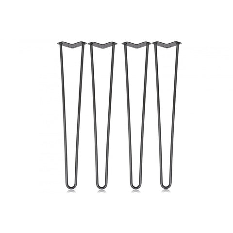 71cm - Round Bar Hairpin Leg Set