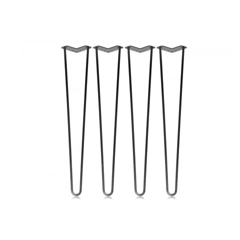 71cm - Square Bar Hairpin Leg Set