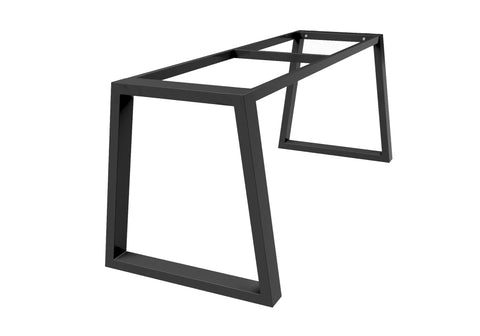 Trapezium Table Legs With Top Support Frame